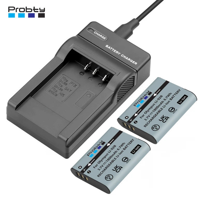 DB-110 แบตเตอรี่และเครื่องชาร์จคู่สําหรับ Ricoh GRIII G900 WG-6 GR3 GRIII X GR3X กล้อง LI-90B LI-92B