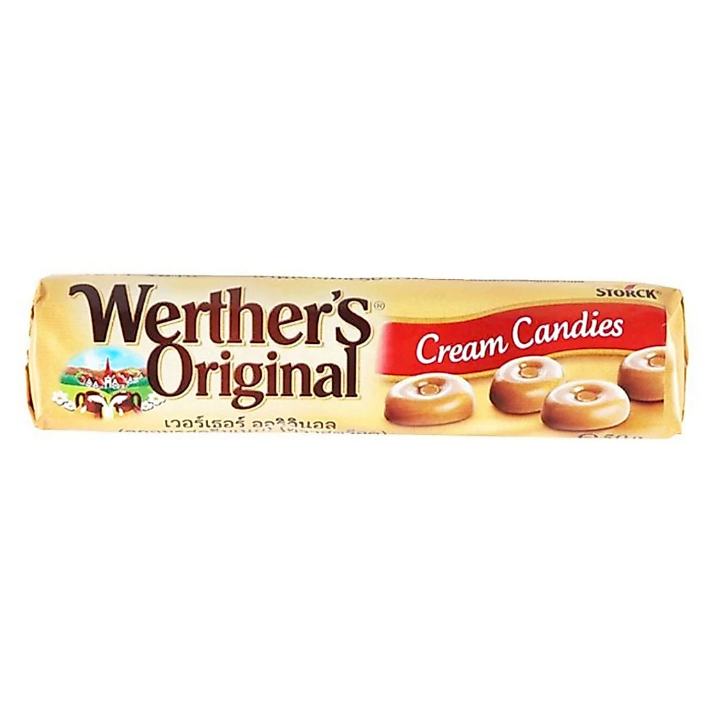 Werther's Original เวอร์เธอร์ ออริจินอล ลูกอมรสคาราเมล 50 กรัม