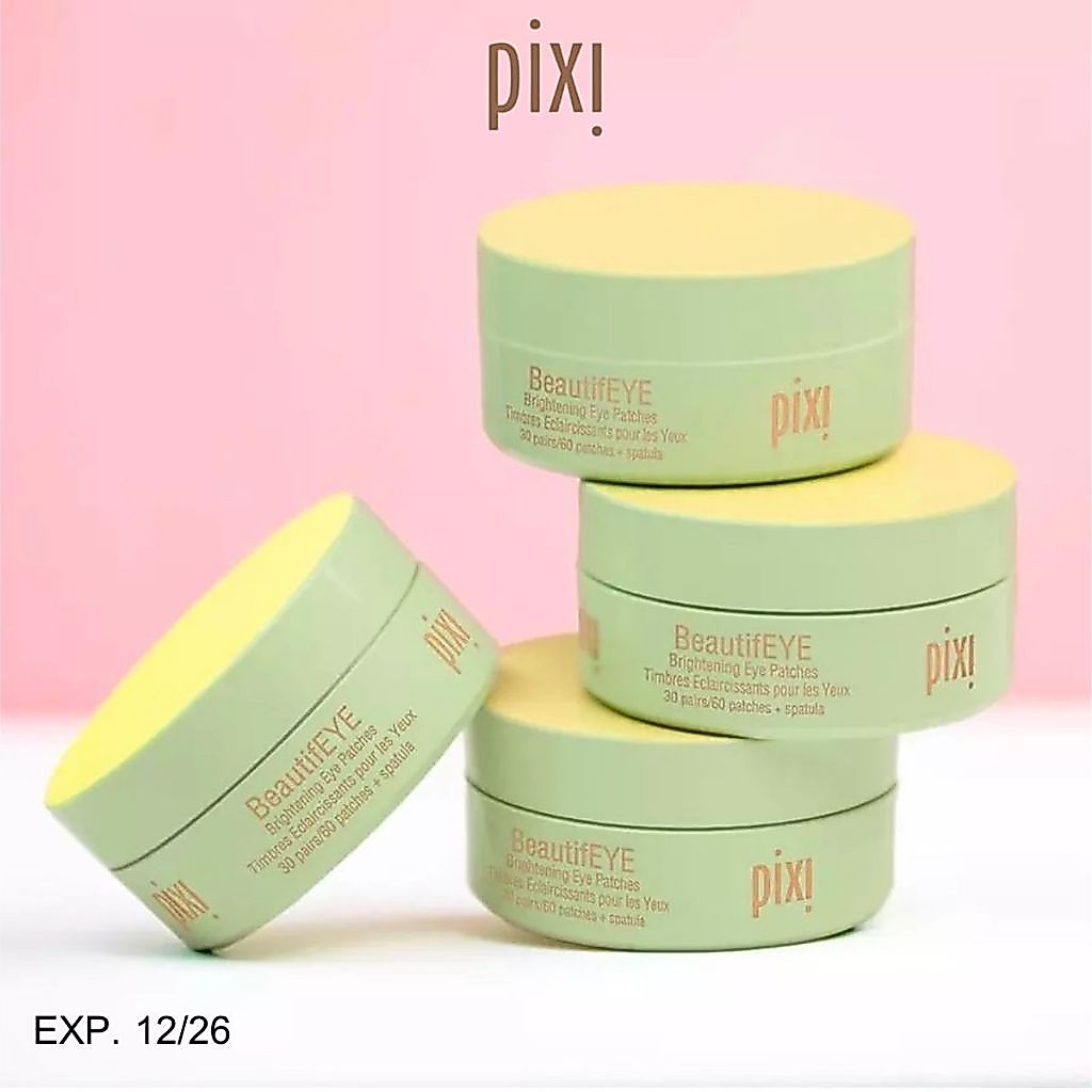 [EXP. 12/26] Pixi BeautifEYE Brightening Eye Patches - 30 pairs / 60 patches + spatula บิวติฟอาย วิตามิน ซีแอนด์ลิโคไรซ์