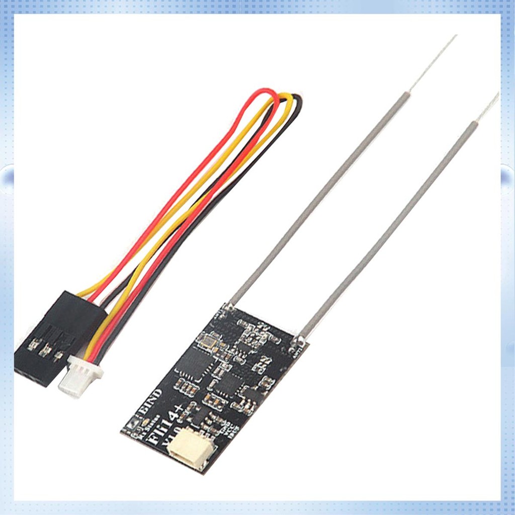 Fli14 + 4CH Mini Receiver สําหรับ AFHDS-2A พร้อม RSSI เอาต์พุตสําหรับ I6 I10 I6X IT4S I6S RC Drone,