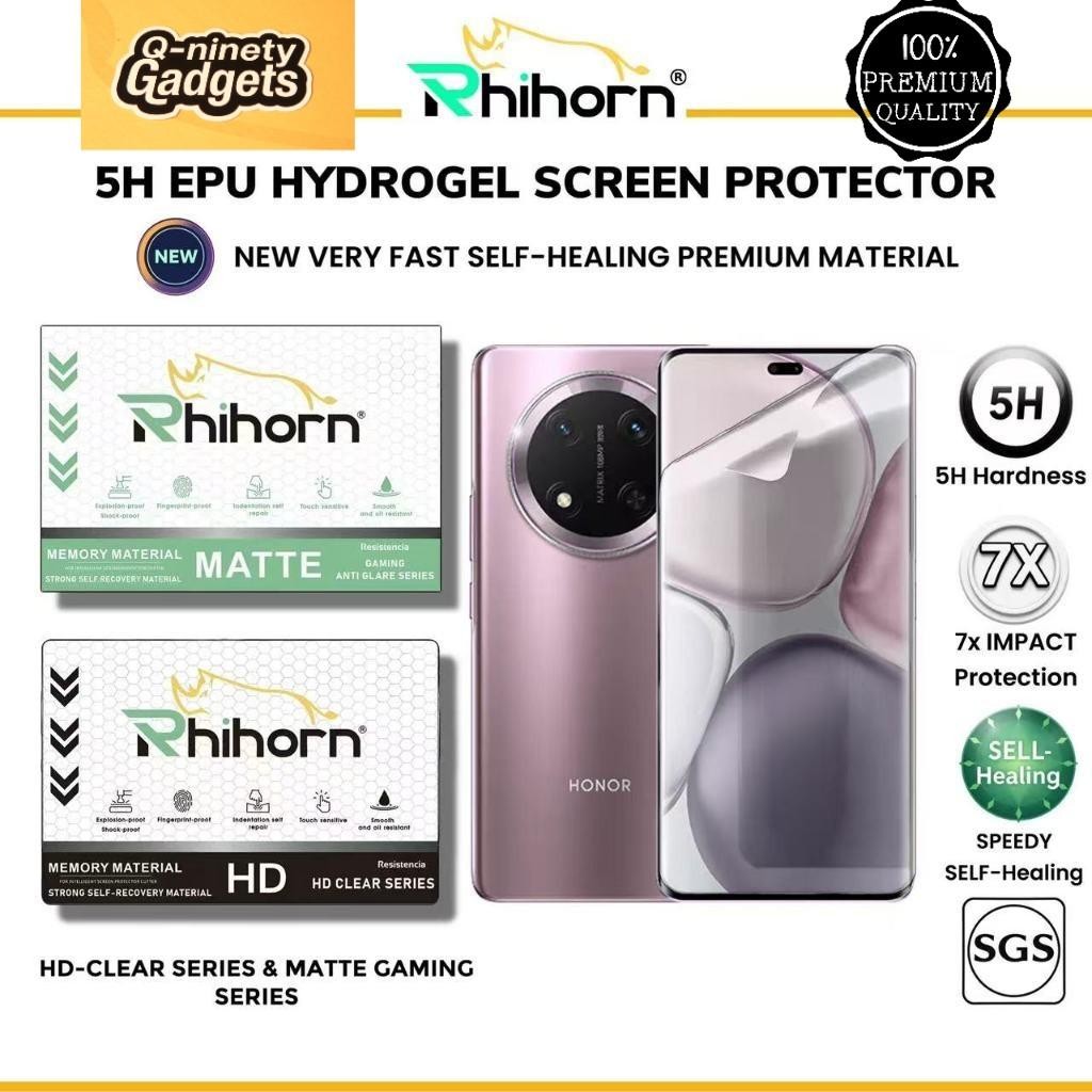 Rhihorn Self-Healing Screen Protector สําหรับ Honor X9c สมาร์ท X9a X9b X8b X8a X7b X6b X5 Plus Hydro