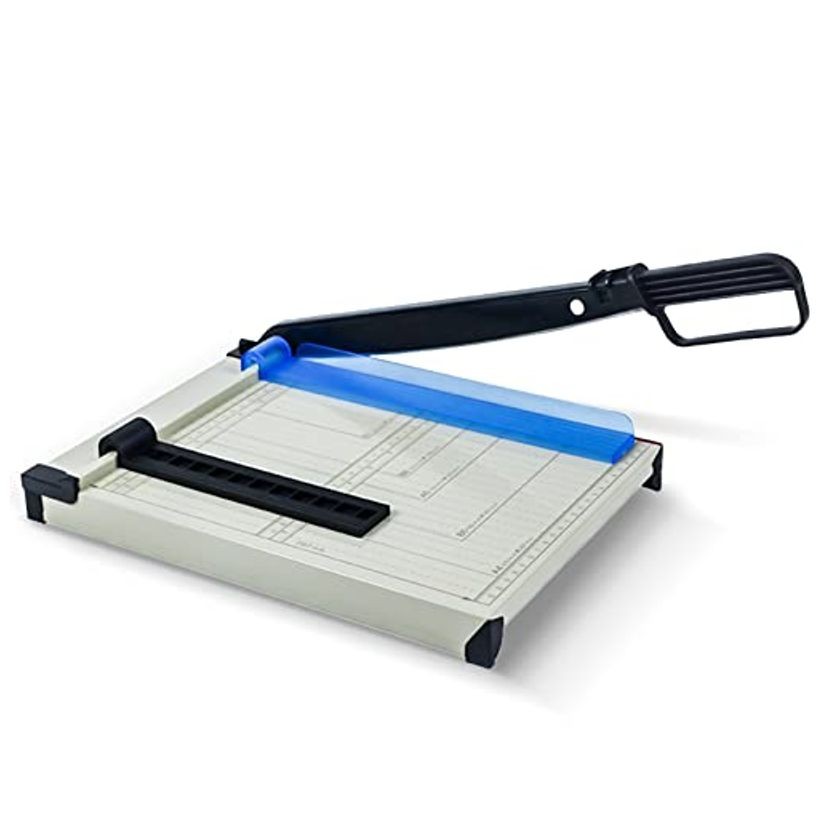 EOMMOE Paper Cutter Precision Trimmer Cuts Up to 0.2mm Small Paper Cutter A4 A5 B5 B6 Compatible 8 S