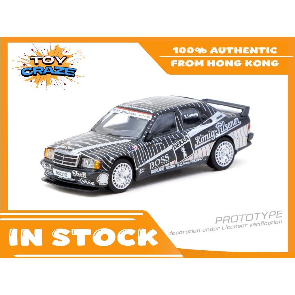 Tarmac Works 1/64 Mercedes-Benz 190 E 2.5-16 EVO 1 DTM 1989 Klaus