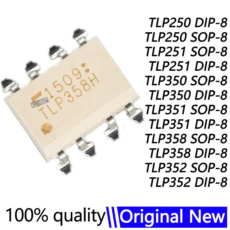 ชิป 1-5PCS TLP250 TLP350 TLP251 TLP351 TLP358 TLP352 DIP DIP-8 SOP-8 SOP optoposator photoelectric c