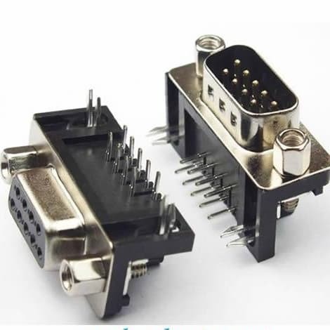 DB 9 ชาย R/A CONECTOR