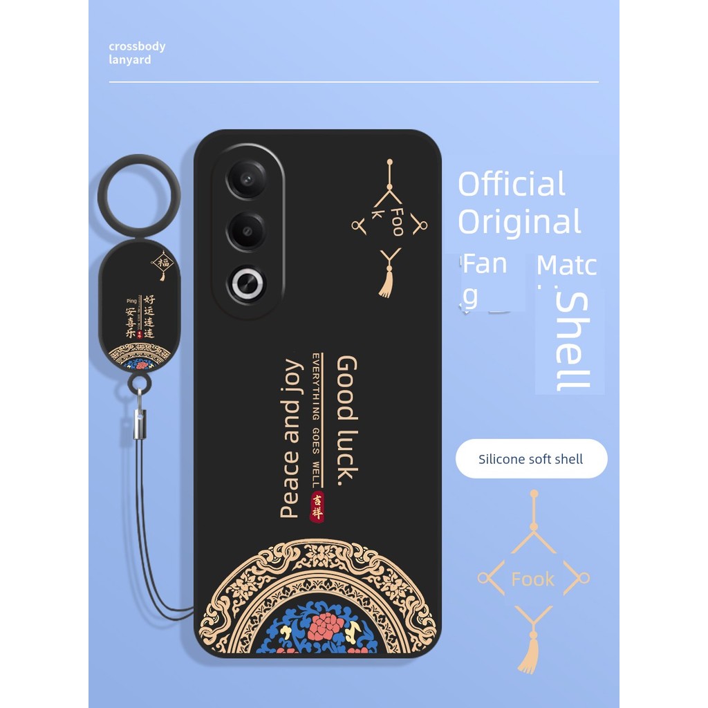 ฟิล์ม oppo a3x oppo a3x เคส เหมาะสําหรับ OPPOA3x เคสโทรศัพท์ OPPO สไตล์ใหม่ A3X5G ป้องกัน OPPOAX กรณ