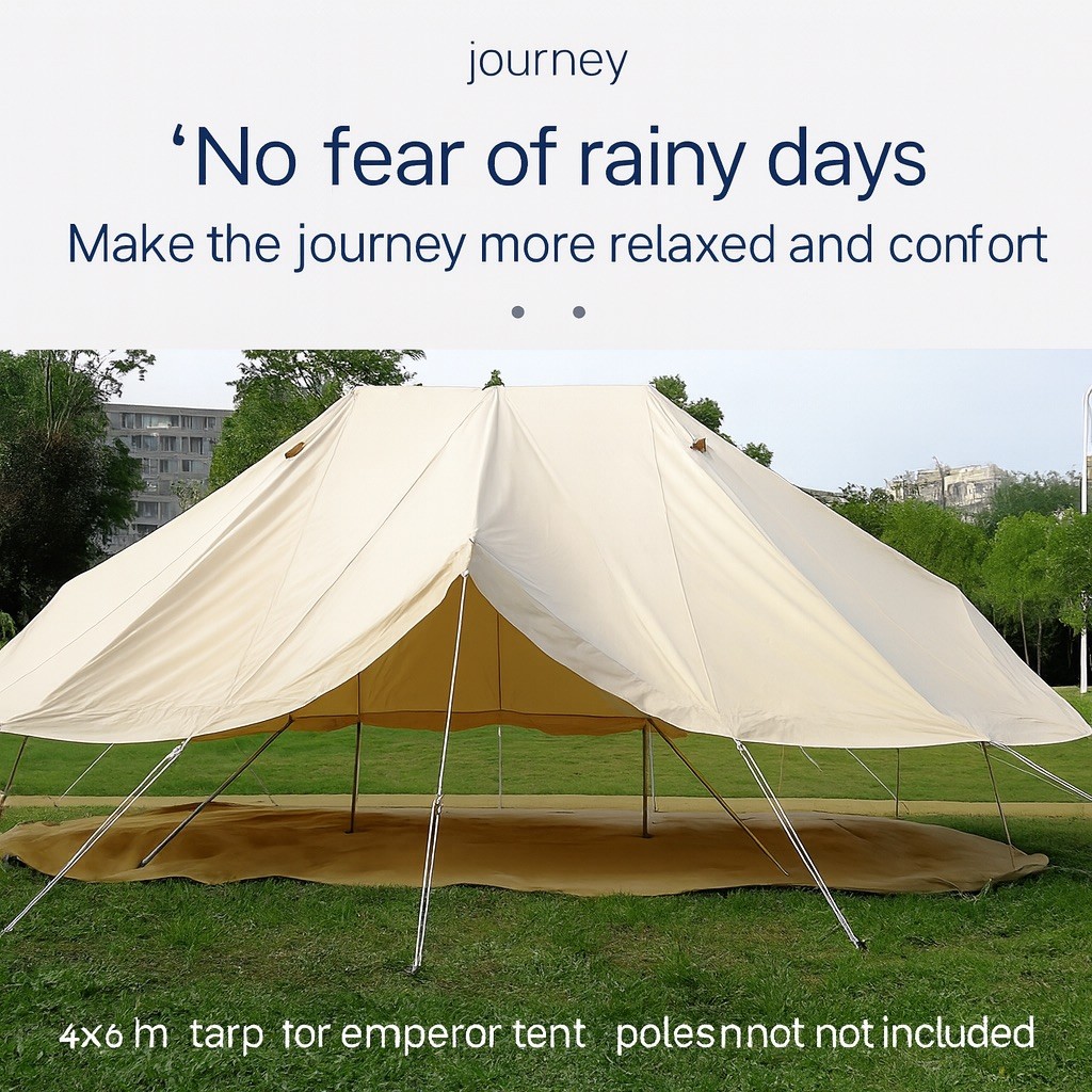 ฟรายชีท Emperor Tent สำหรับแคมป์ปิ้ง กันน้ำ กันแดด ใช้งานง่าย