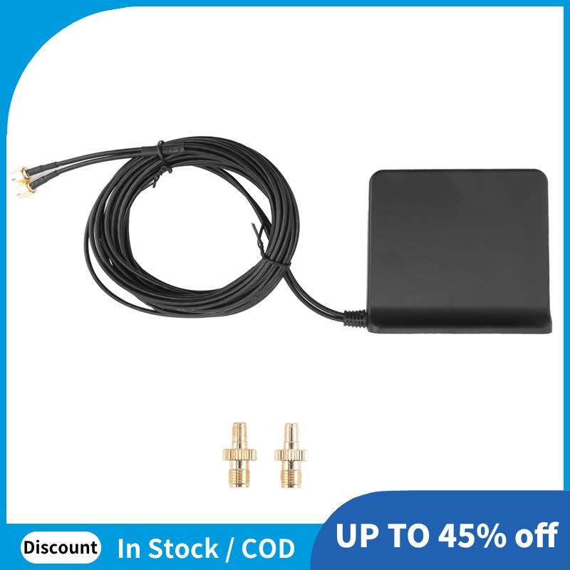 สัญญาณ Boost 5G 4G LTE 3G GSM Mimo Aerial High Gain 12Dbi 600-6000Mhz ภายนอก Omni WiFi Antenna (สีดํ