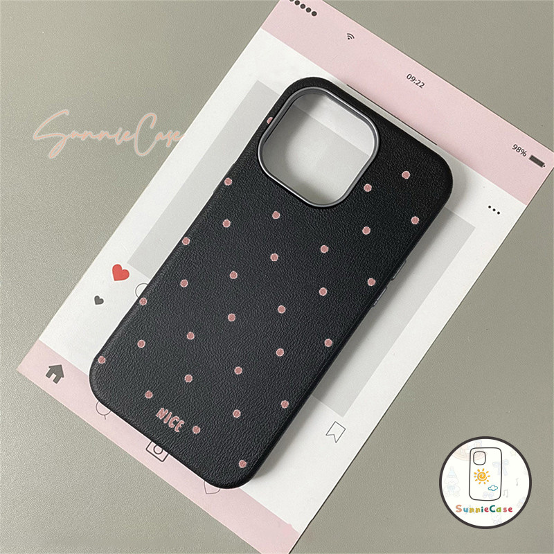 เคสไอโฟน เหมาะสำหรับ IPhone 13 11 16 12 15 7 14 Pro Max XS XR X Max 11 7 15 8 Plus เคสโทรศัพท์โลหะ เรียบง่ายและทันสมัย - รูปที่ 3