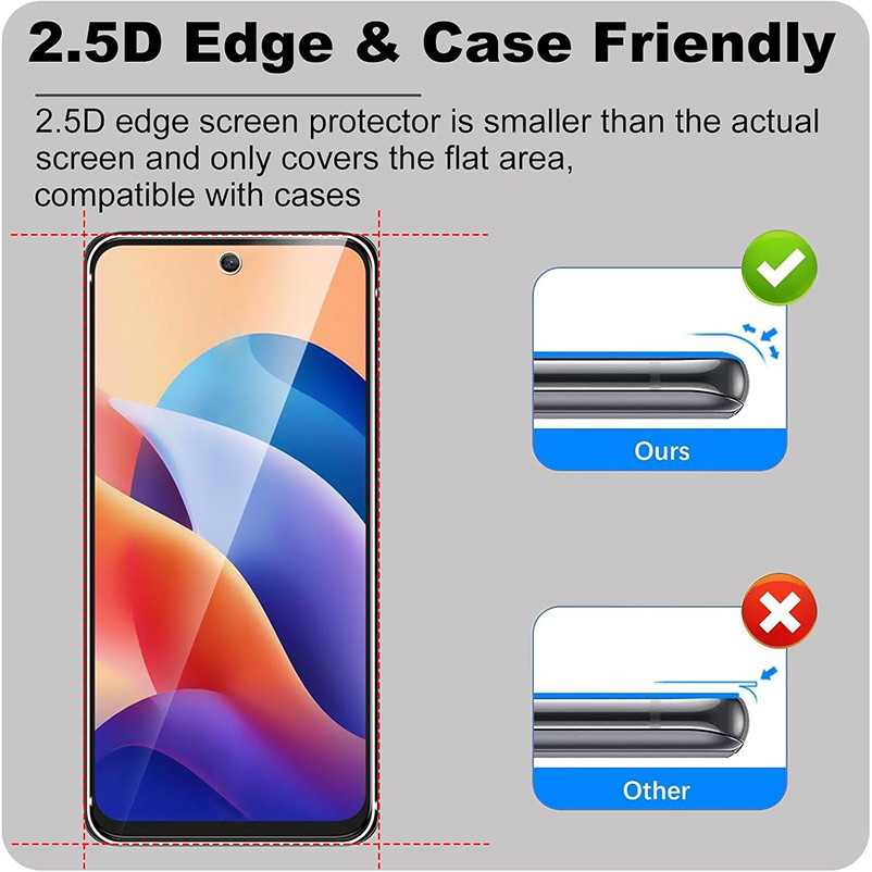 สําหรับ TCL 60 SE 60R 60 XE NxtPaper 50 Pro 605 501 503 505 505s 5G 4G 9H 2.5D กระจกนิรภัยป้องกันหน้าจอป้องกันฟิล์ม - รูปที่ 3