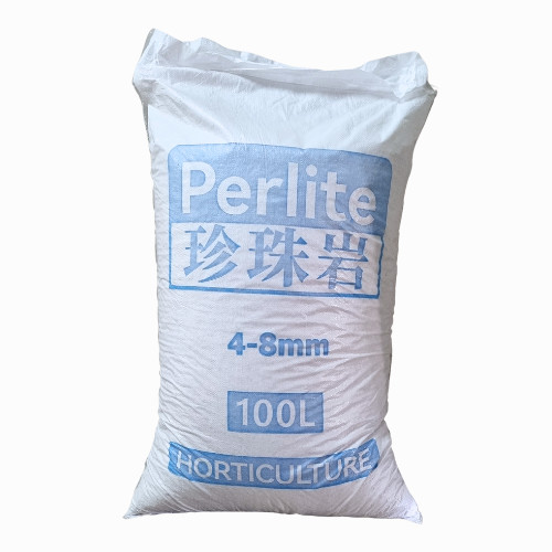 เพอร์ไลท์ ฝุ่นน้อย กระสอบใหญ่ 100ลิตร  Perlite Big Bag 100 liters ผสมดินปลูก ป้องกันดินแข็งตัว