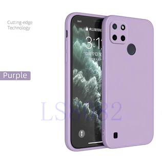เหมาะสําหรับ Realme C21Y C25Y เคสป้องกันโทรศัพท์ MF