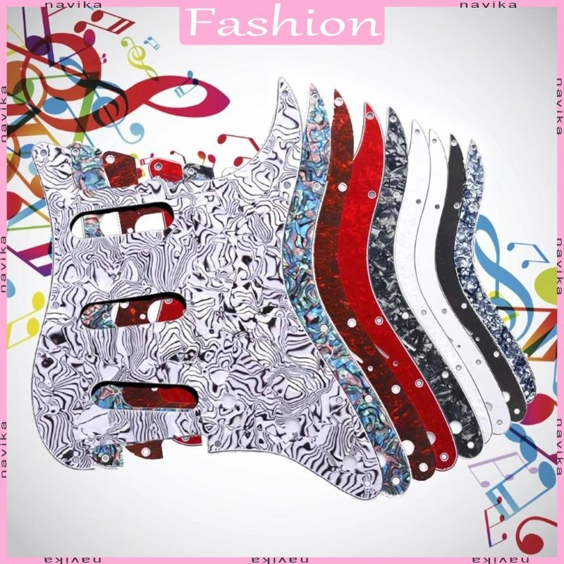 NAV S+S+S 11 Hole Left Handed Guitar Pickguard สําหรับ USA Made Standard