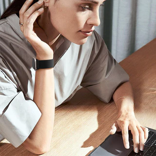 สายยางยืดไนลอนถักสำหรับ iWatch Series 11/10/9/8/7/6/5/4/3/2/1/SE (46mm49mm45mm44mm42mm40mm38mm41mm)