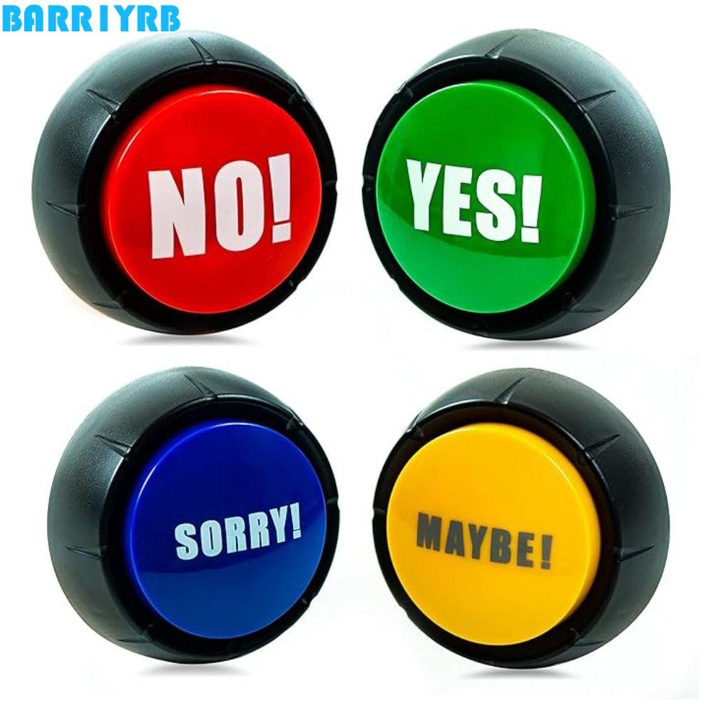 BARR1YRB Maybe ปุ่มขอโทษ, การสื่อสารเสียง Prop ใช่ไม่มีปุ่ม, ทีมตลกพูดคุยเกมแสดงมัลติฟังก์ชั่นคําตอบ Buzzers ห้องเรียน