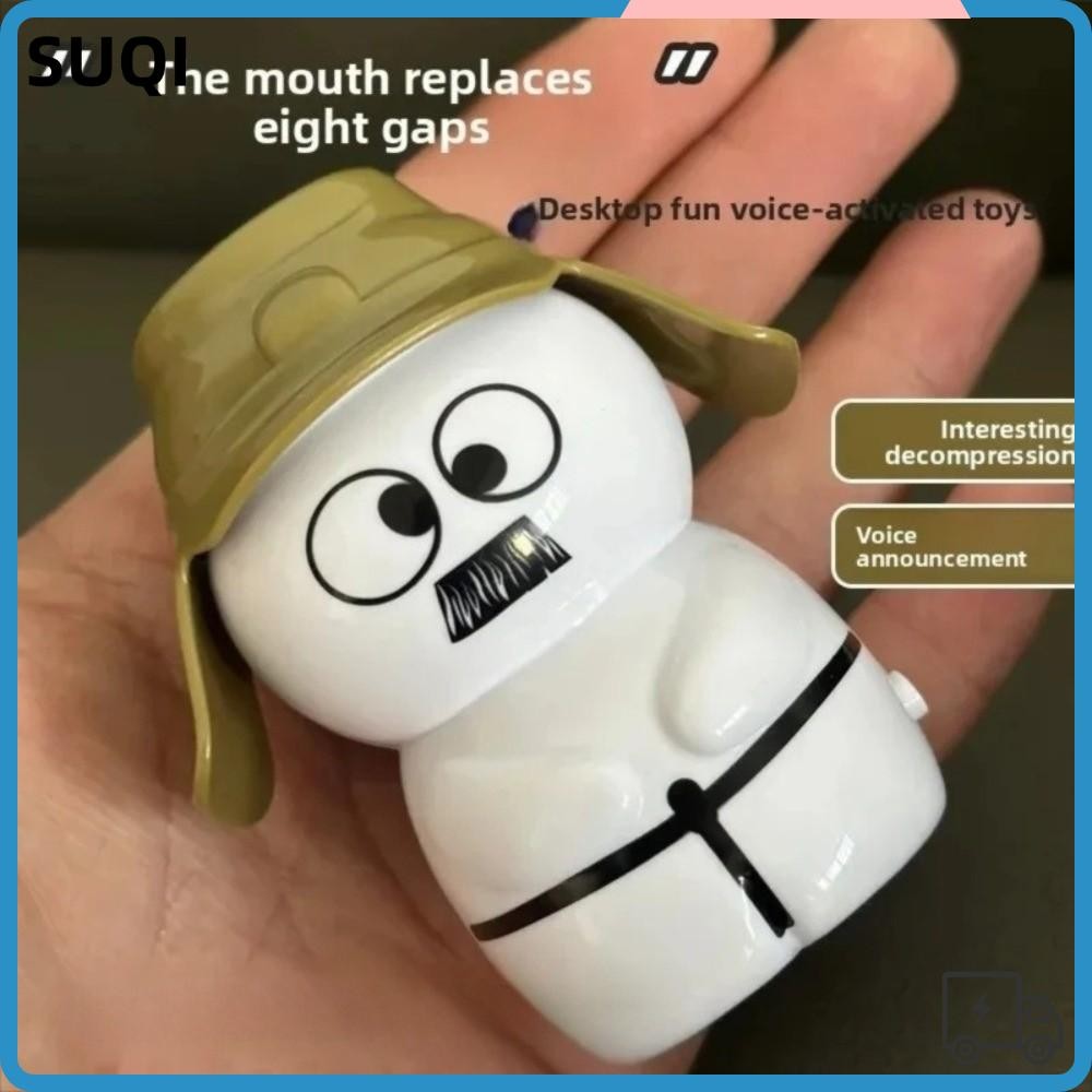 ของเล่นเสียง SUQI Baga, พวงกุญแจควบคุมเสียง Widget ขนาด 8 ซม., เด็กแสดงเสียง Widget