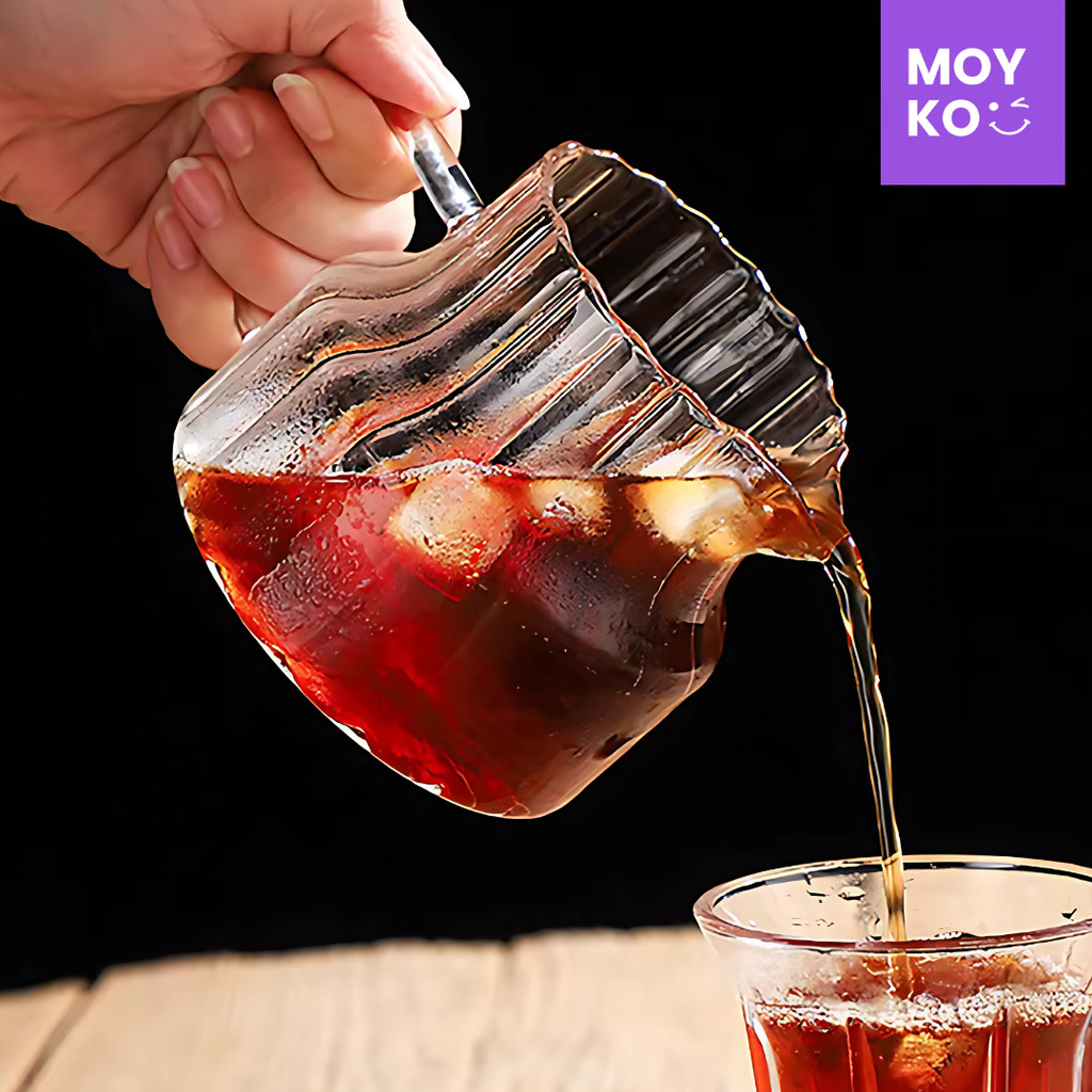 Pour Over Coffee Server Borosilicate Glass Carafe 500ml - B-5ML