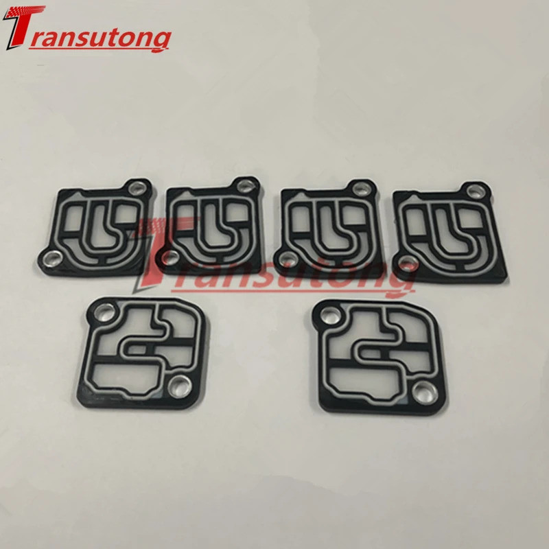 6 ชิ้น DSG DL501 0B5 เกียร์ออโต้ ปะเก็นกรองโซลินอยด์ 198971 เหมาะสําหรับ Audi A4 A5 A6 A7 Q5