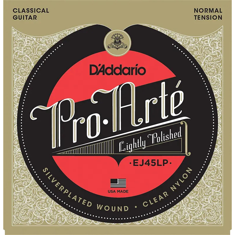 D'ADDARIO DAddario EJ45LP Pro-Arte Composite สายกีต้าร์คลาสสิก ความตึงเครียดปกติ