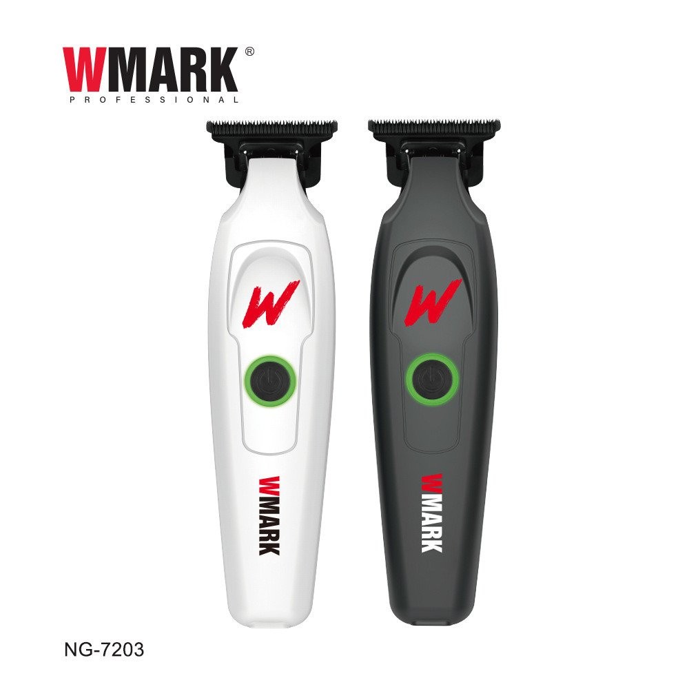 DLC ตัดผมกรรไกร Clipper ร้านทําผม Cross-Border Hair Clipper NG-7203 แกะสลักกรรไกรชาร์จไฟฟ้า WMARK 3A