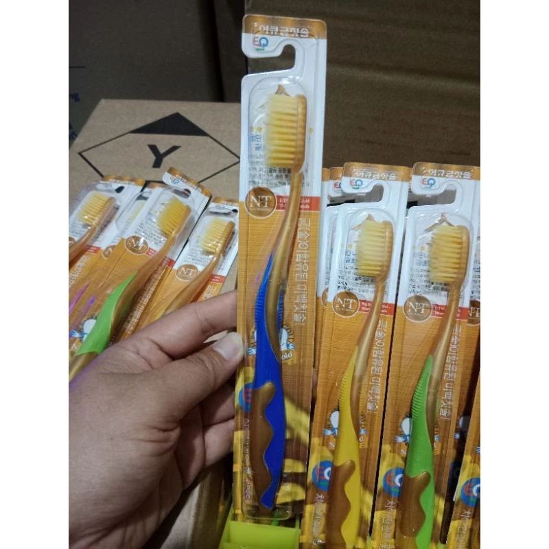 10 EQ Tech แปรงสีฟันนาโนโกลด์ KL Store