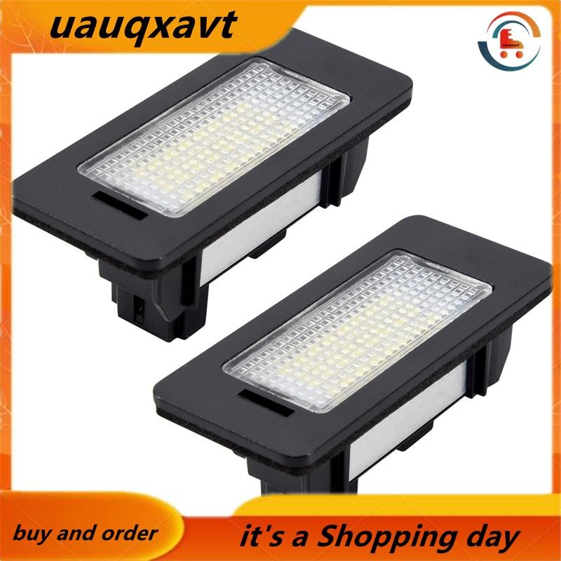 คู่ข้อผิดพลาดฟรี 24 3528 LED โคมไฟป้ายทะเบียนสําหรับ E39 E60 E61 E90 5 Series