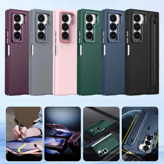 ใหม่สําหรับ Samsung Z Fold7 Casing Fold7/6/5/4/3 Stand Pen Slot Case Film Integrated With Pen Phone Case
