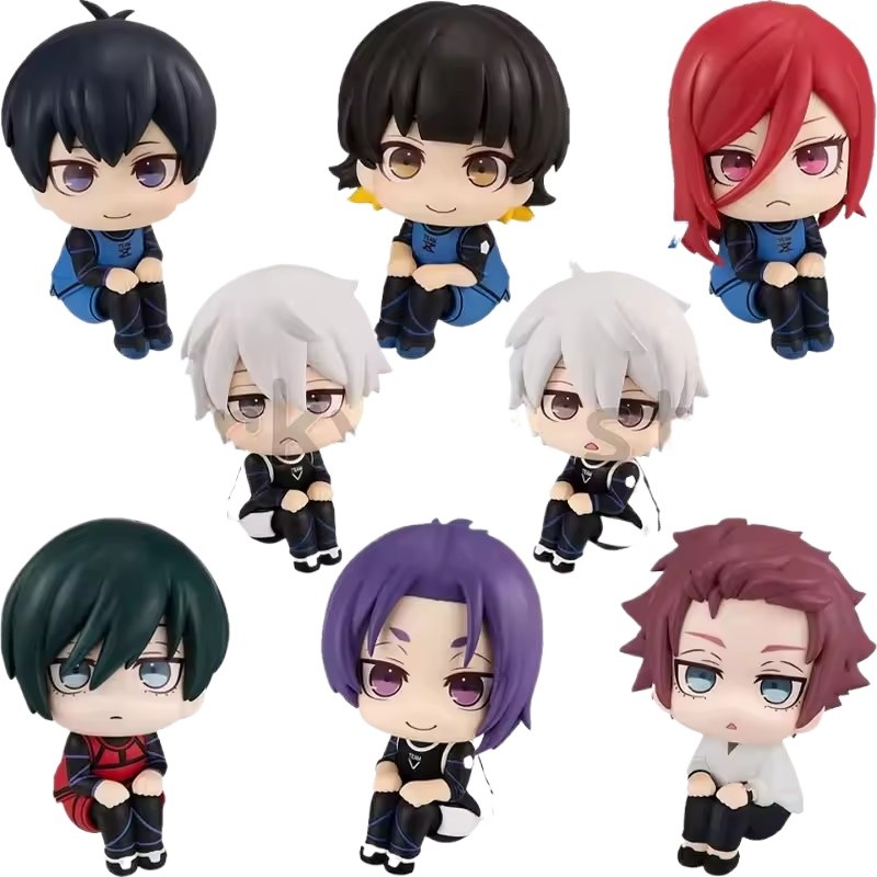 อะนิเมะรูป Itoshi Sae Reo Mikage Rin Itoshi PVC Action Figure คุ้มค่ารวบรวมรูปปั้นเดสก์ท็อปตกแต่งของ