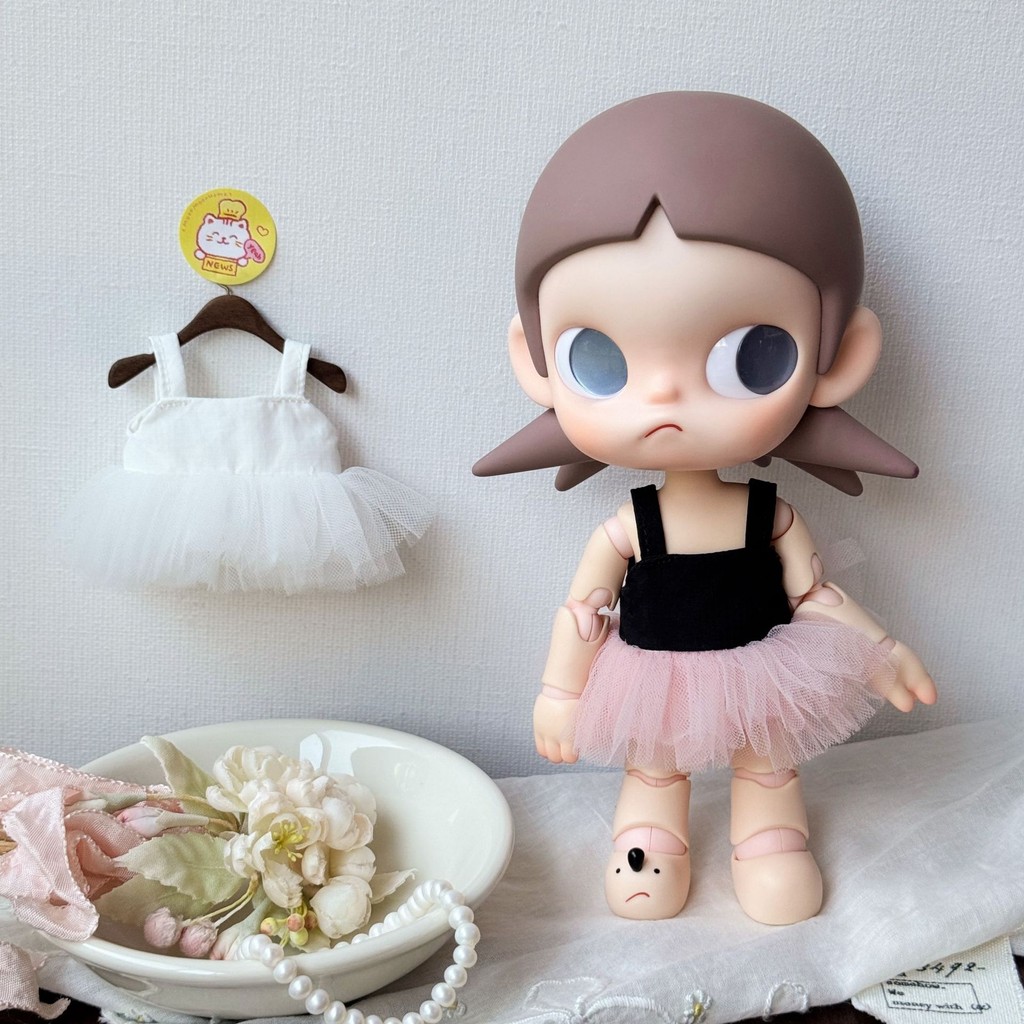 ชุดตุ๊กตา Kitty ขายาว ชุดเต้นบาล์เล่ ขนาด 10 ซม. สำหรับตุ๊กตาขนาด 6 ส่วน BJD ชุดแต่งกายมินิ