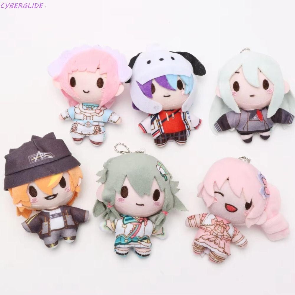 CYBERGLIDE Project Sekai Tenma, จี้ห้อยกระเป๋า Yoisaki Kanade PJSK ของเล่นตุ๊กตา, ของเล่นเด็ก Aoyagi Toya Shinonome Akito Kawaii ตุ๊กตา Kamishiro Rui แฟนของขวัญ