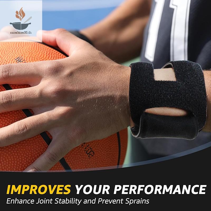 THSUN 1 ชิ้น สายรัดข้อมือเพื่อการออกกำลังกายโยคะและกิจกรรมกลางแจ้ง ป้องกันอาการบาดเจ็บที่ข้อมือ TFCC