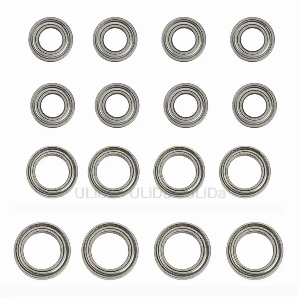 Wltoys 144001-1296 ส่วนประกอบพวงมาลัย/ด้านหน้าด้านหลังเลี้ยวล้อ/Differ Central shaft Ball Bearings ส