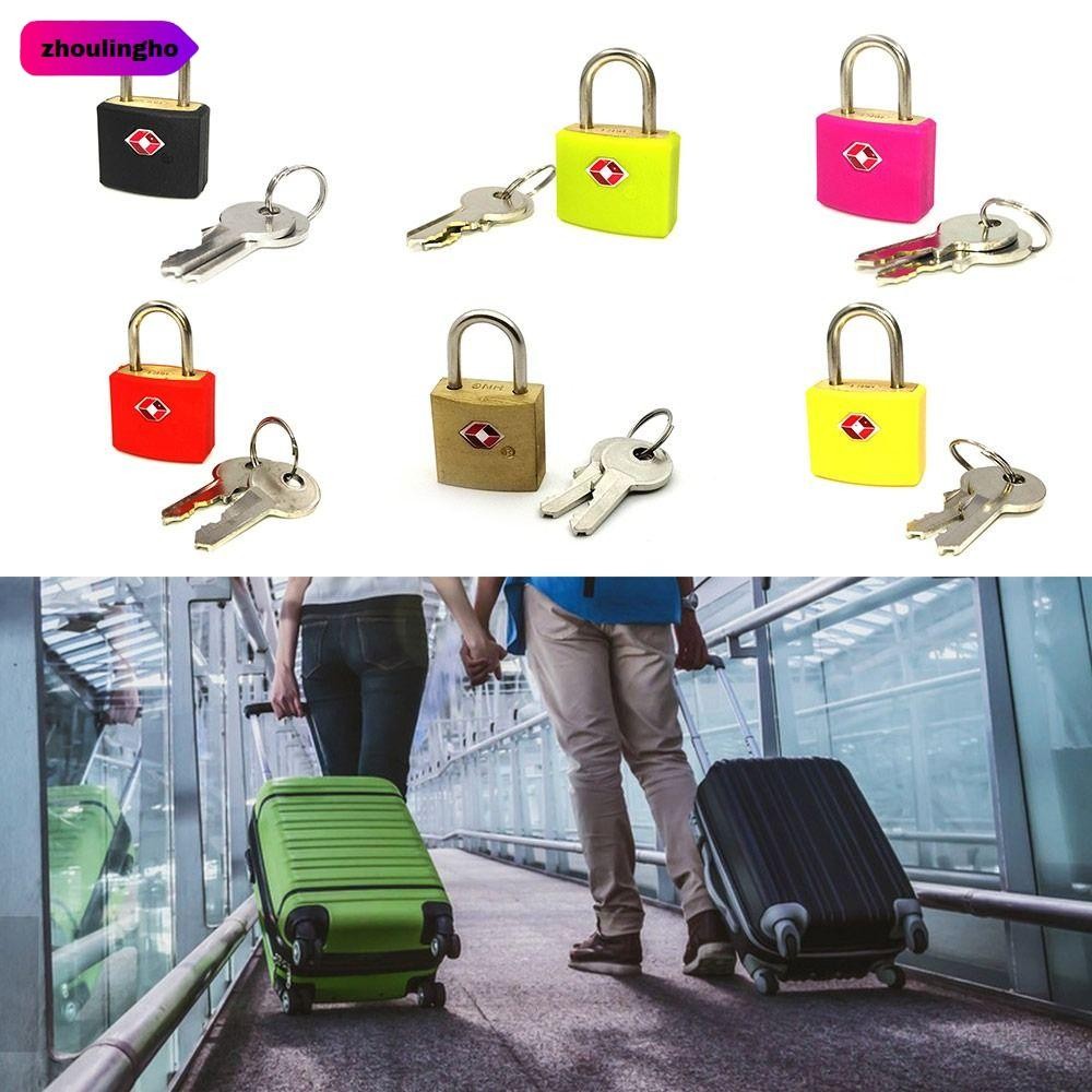 ZHOULINGHO ล็อคกระเป๋าเดินทาง ตู้ Locker Padlock Mini Combination Lock