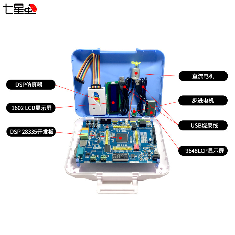 บอร์ดพัฒนา DSP/บอร์ดเรียนรู้ TMS320F28335 บอร์ดพัฒนา Introductory Learning Core Board ฟรีอุปกรณ์จําล