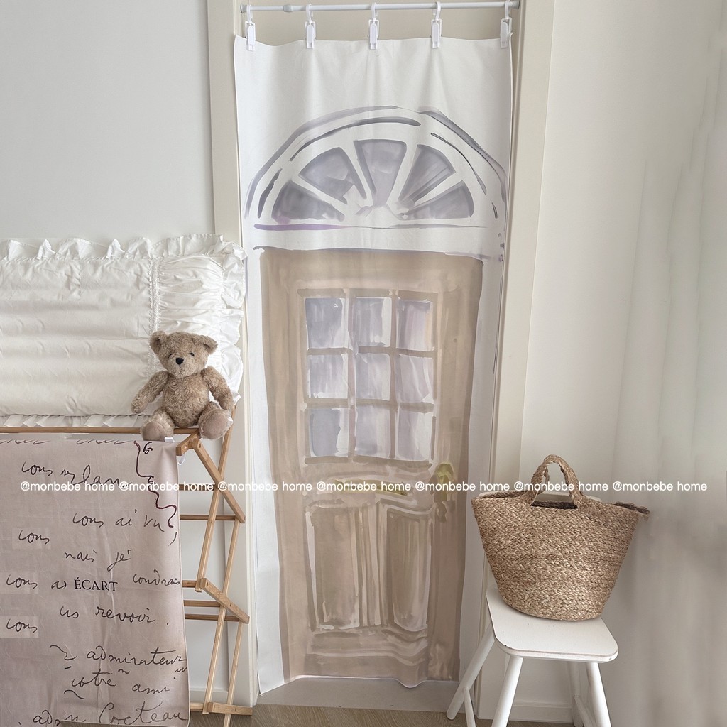 แนะนำ ผ้าม่าน ผ้าม่าน ม่านประตู สามinsประตู🚪 ขนาด80*200cm พร้อมส่ง ราคาพิเศษ มีเก็บเงินปลายทาง