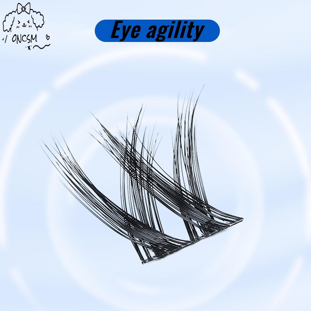 Lash Clusters Extensions คอนแทคเลนส์ Friendly Lash Clusters ยาว Wisps DIY ที่บ้าน