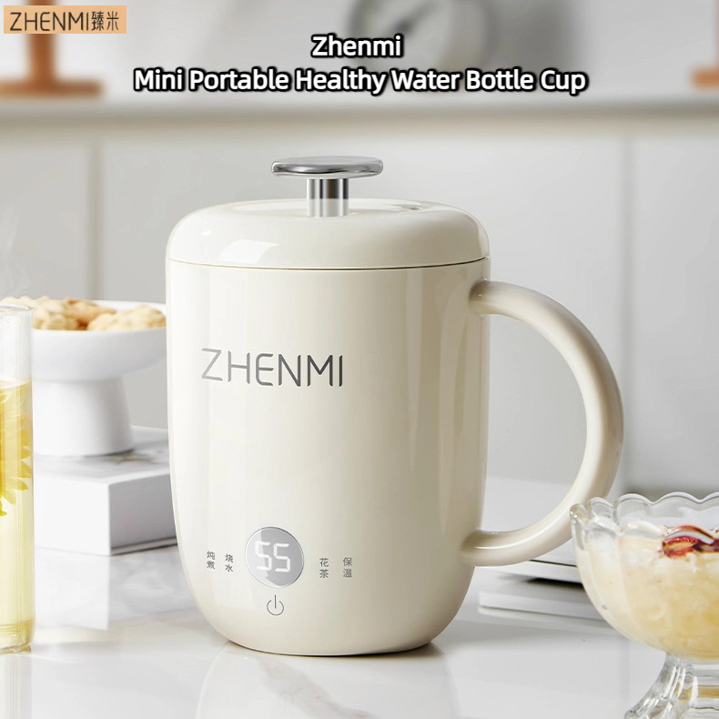Zhenmi Mini แบบพกพากาต้มน้ําเพื่อสุขภาพถ้วยน้ําแบบพกพาหม้อสตูว์มินิขนาดเล็ก Multi-Function กาต้มน้ําของขวัญ
