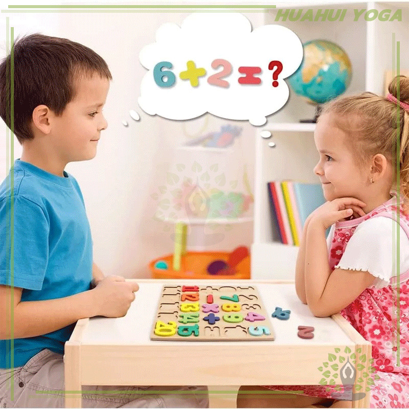 บล็อกไม้เสริมพัฒนาการ แผ่นคำศัพท์  รูปทรงเรขาคณิต บล็อกไม้ สีปลอดภัย เสริมพัฒนาการ - รูปที่ 5