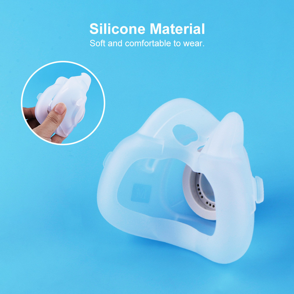 เบาะสํารองสําหรับ Resmed AirFit F40 Full Face Cushion - การออกแบบ InfinitySeal - ซิลิโคนอ่อนนุ่ม (M/