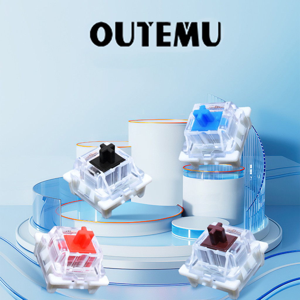 ​(10-แพ็ค) | 3-พิน ​Outemu สวิตช์แมคานิคอล เปลี่ยนง่าย ทุกสี 🎮 ใช้งานกับ Cherry MX
