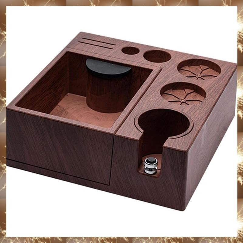 (O IQ B) ที่วางแทมเปอร์กาแฟที่วางเครื่องมือกาแฟ 51-58 มม.ทั่วไปมัลติฟังก์ชั่นแท่นวางกาแฟสําหรับ Work