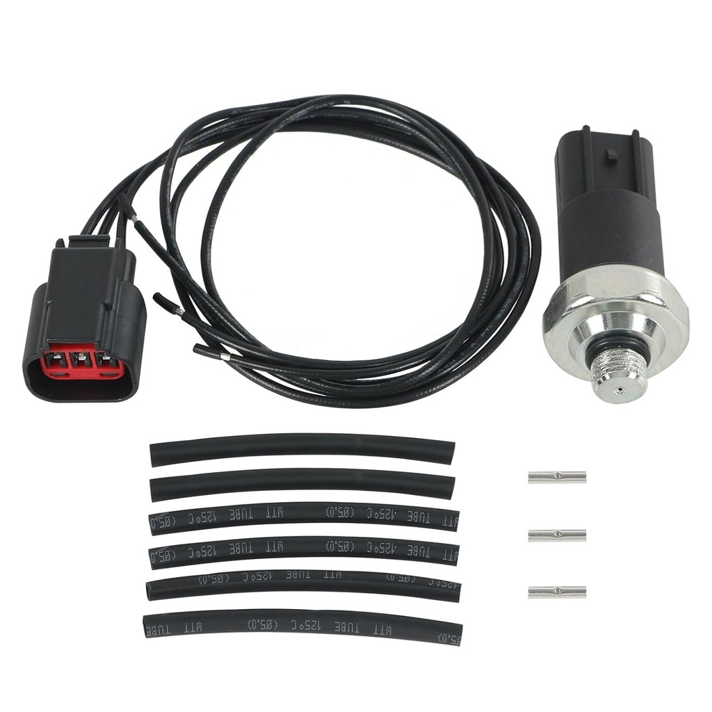 เซ็นเซอร์แรงดันเชื้อเพลิงพร้อมสายไฟซ่อมเข้ากันได้กับ 2012-2016 Ford F250 F350 F450 F550 Super Duty 6