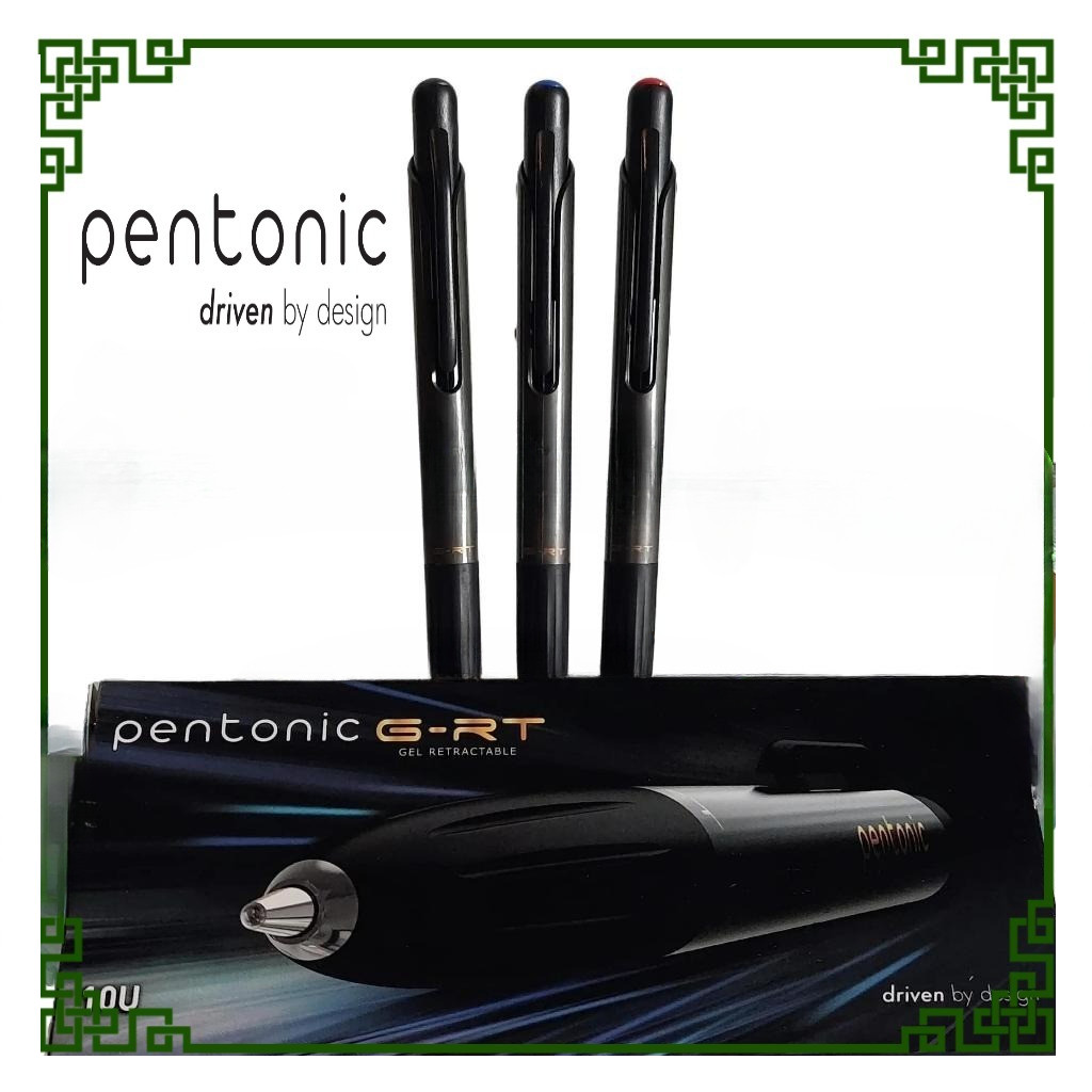 PENTONIC G-RT GEL PEN 0.7 มม. - (3 ชิ้น+1 ชิ้น CIPHER PEN)