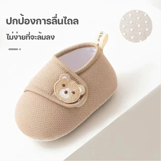 พร้อมส่ง 0-12 เดือน รองเท้าเด็กแรกเกิด สบายและระบายอากาศได้ดี พื้นรองเท้านุ่ม ใส่ได้ทั้งชายและหญิ