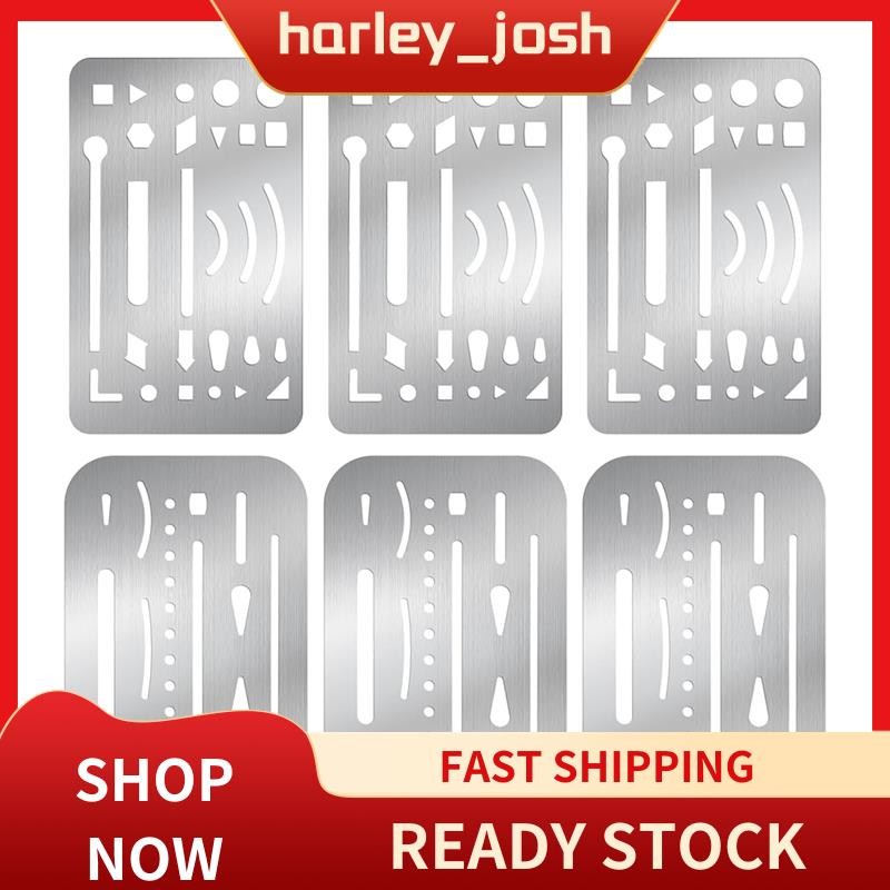 harley_josh Drawing Template Shield Drafting Tools Eraser Template