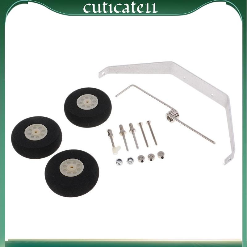 [cuticate11] ชุดอุปกรณ์เสริมล้อหน้าและ Landing Gear สําหรับเครื่องบิน RC Cessna 182