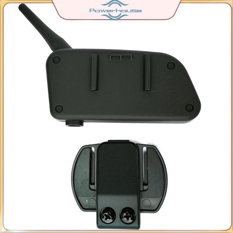 POWER V6 คลิปวงเล็บโลหะสําหรับ Vnetphone V6 V4 รถจักรยานยนต์ BT Interphone ชุดหูฟังหมวกกันน็อค Inte 