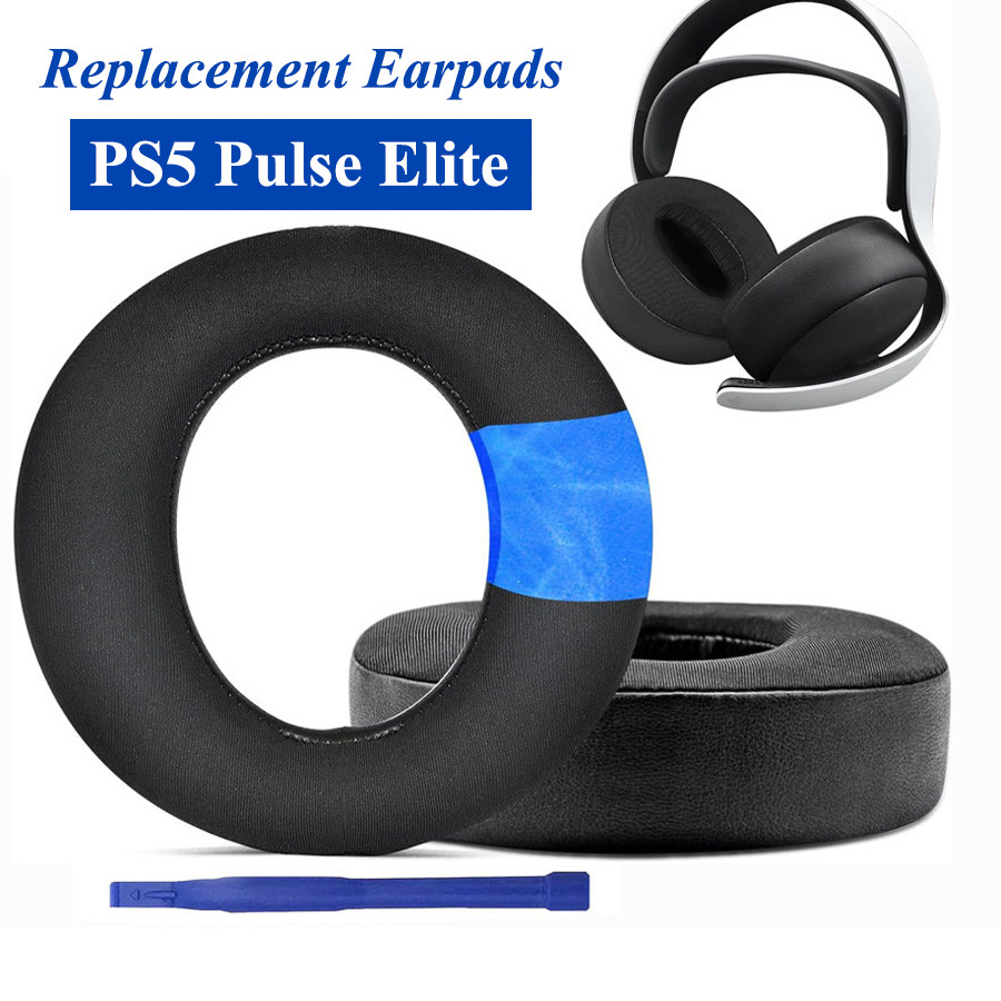 PS5 Pulse Elite Earpads สําหรับ Sony PlayStation 5 Pulse Elite หูฟังไร้สายเบาะฟองน้ํา Earmuffs