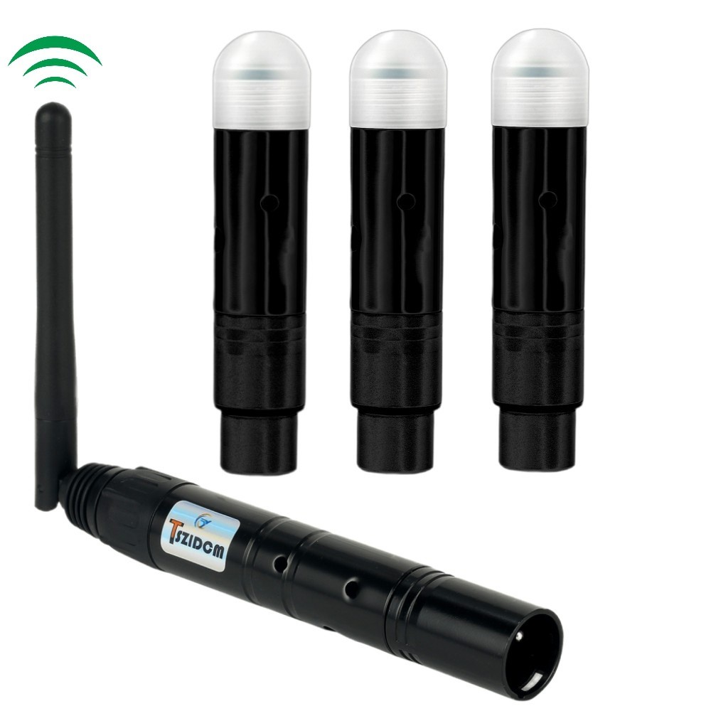 2.4g ไร้สาย dmx512 Transceiver dmx เครื่องส่งสัญญาณเครื่องรับสัญญาณไร้สาย dmx512 ควบคุม