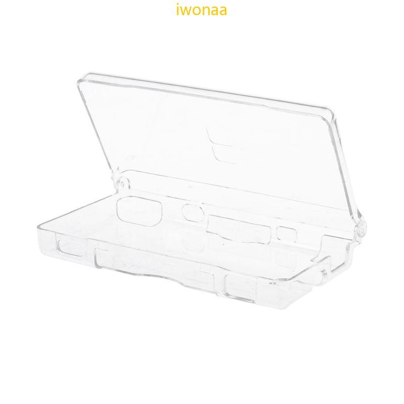 Iwo Clear Hard สําหรับเชลล์ผิวฝาครอบป้องกันเปลี่ยนคริสตัลใสสําหรับเคสป้องกันสําหรับ DSL สําหรับ NDS 